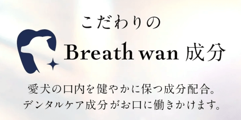 ブレスワン（Breath wan）口コミ・評価 こだわり成分