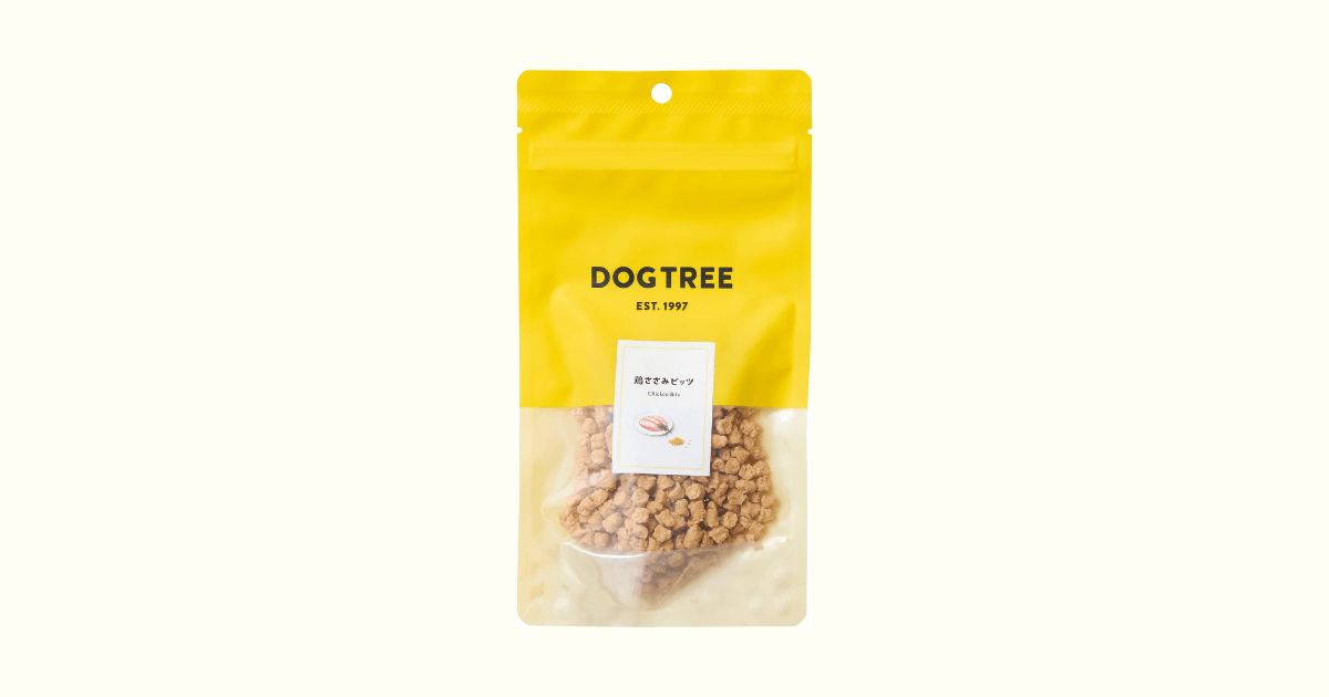 DOGTREE 犬のおやつ 鶏ささみビッツ 商品画像